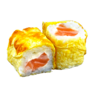 Egg Roll Saumon cheese